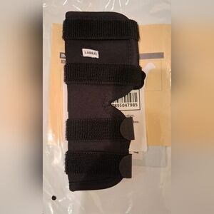 Black Adjustable Pet Leg Brace
